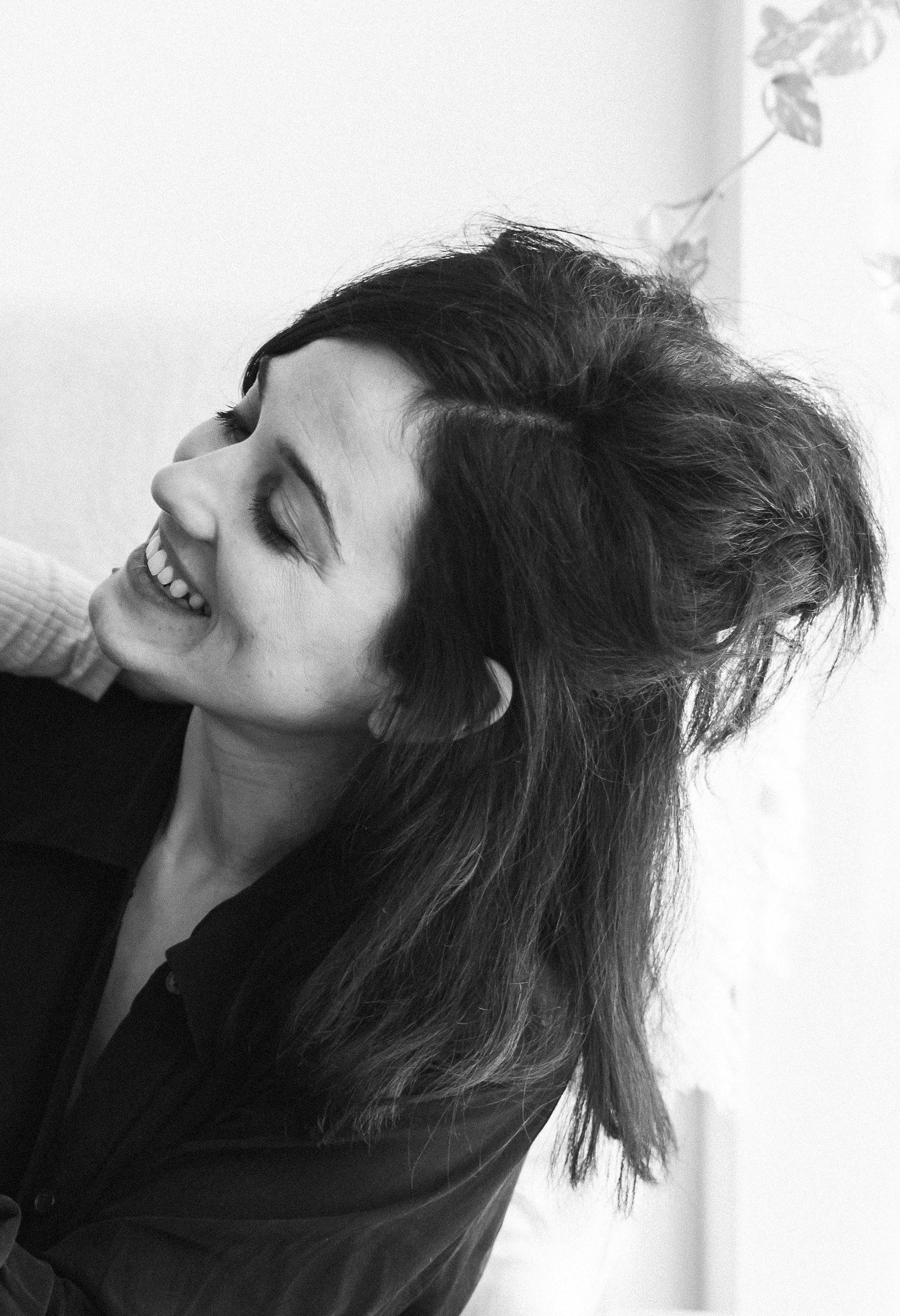 Retrato de Irene Ovelar, psicóloga sanitaria en Bilbao